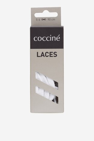 Шнурівки Coccine SZNUROWADŁA 90 CM P7 BAWEŁNIANE V.AZ БІЛИЙ