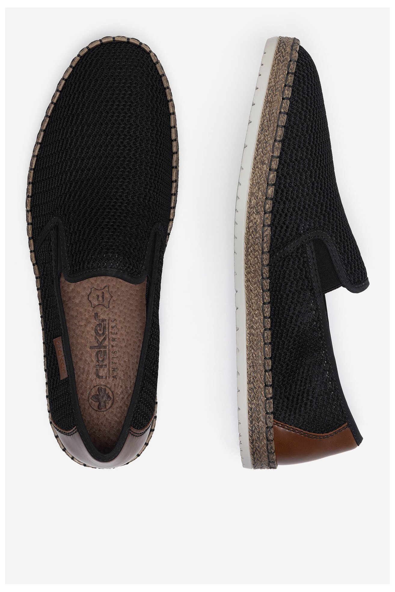 Eспадрили Rieker B5276-00 ЧЕРЕН