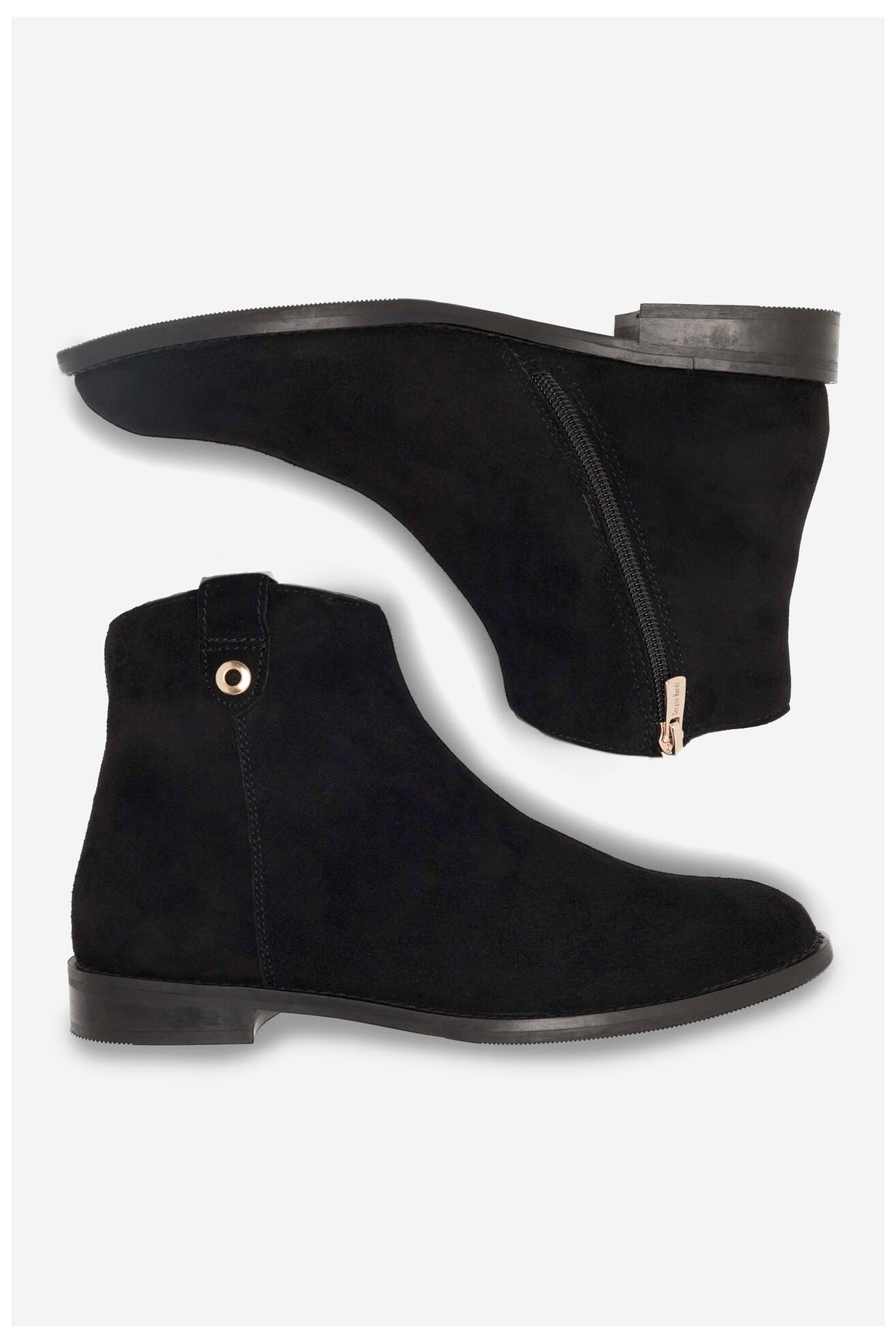 Botki Sergio Bardi ARC-C1008-03SB Czarny