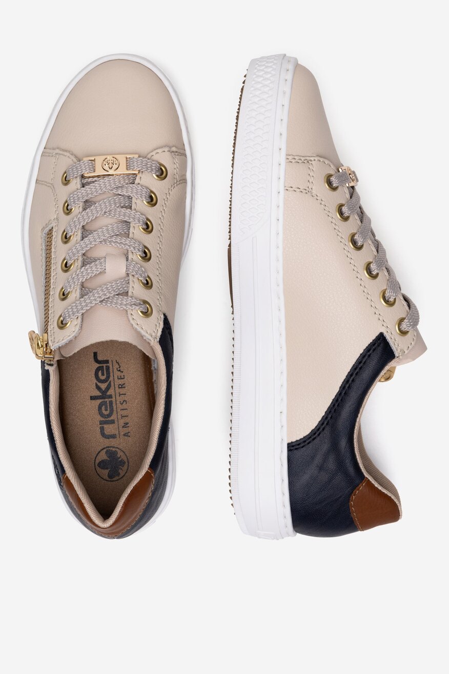 
                Rieker - Sneakersy skórzane - 2230074030063