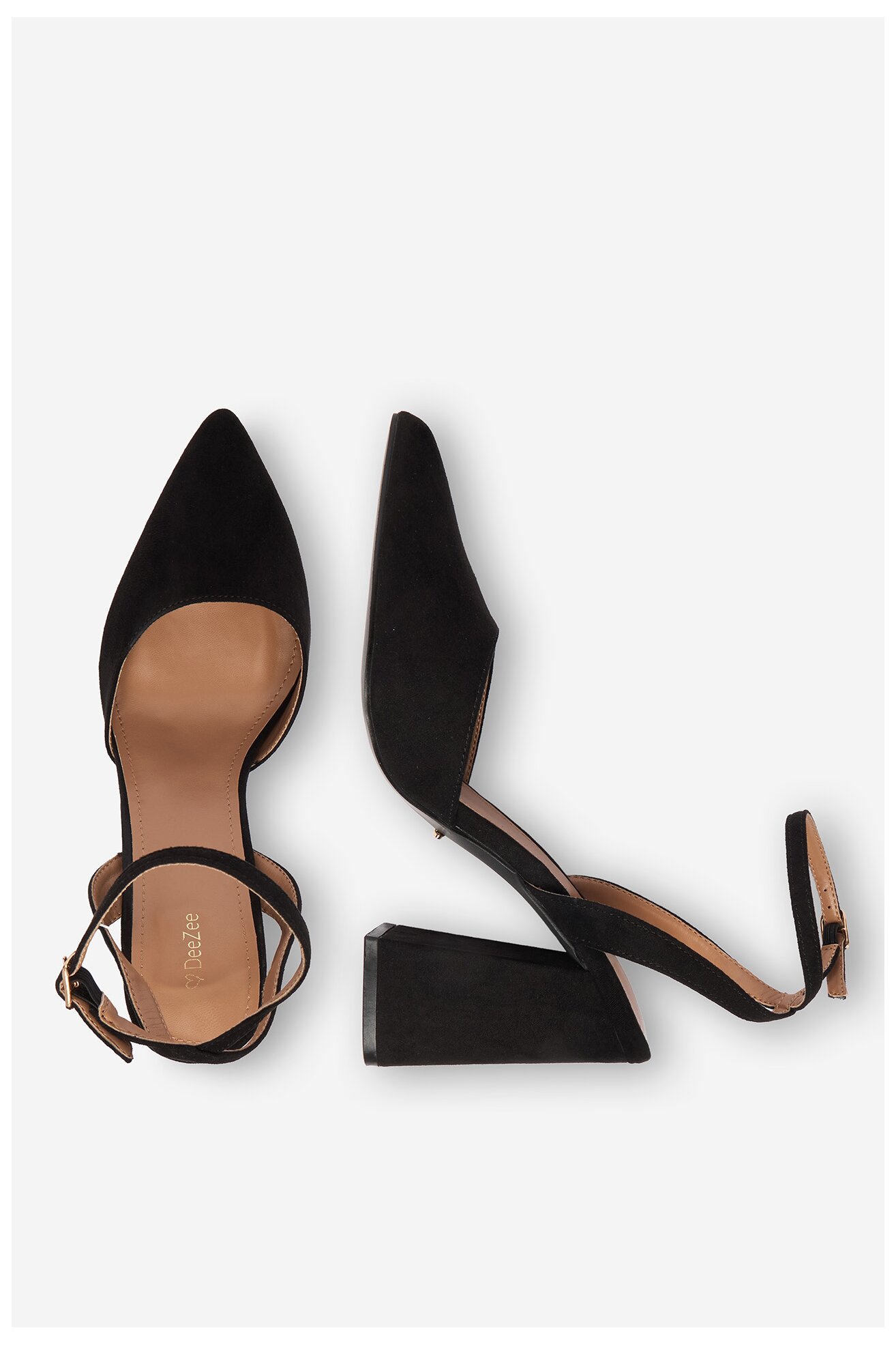 Czółenka DeeZee CEO-CD25-039-1 Czarny