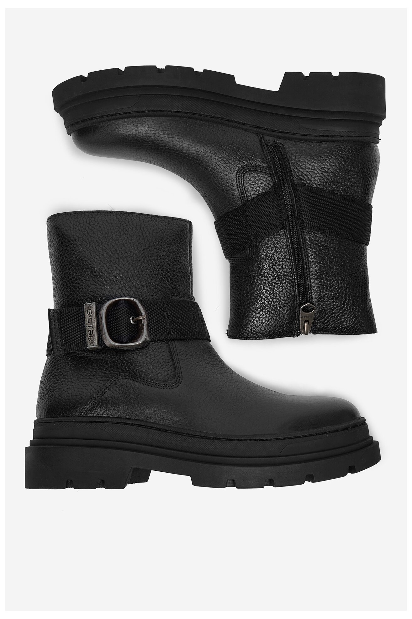 Duboke cipele G-STAR RAW CEO-WI45-VR-3400-02 CRNA