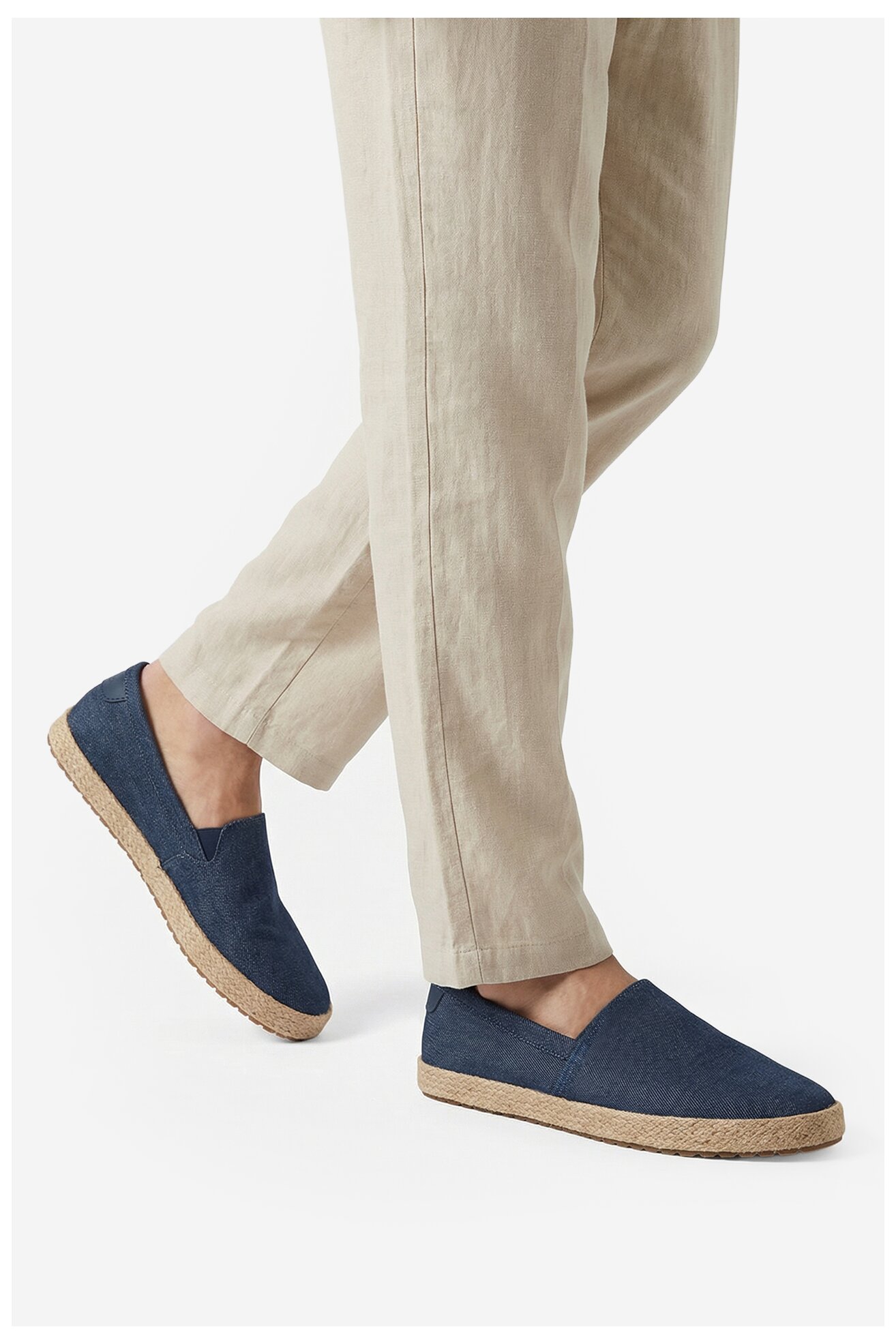 Espadryle NAUTICA CEO-LEADSMAN-02 Granatowy