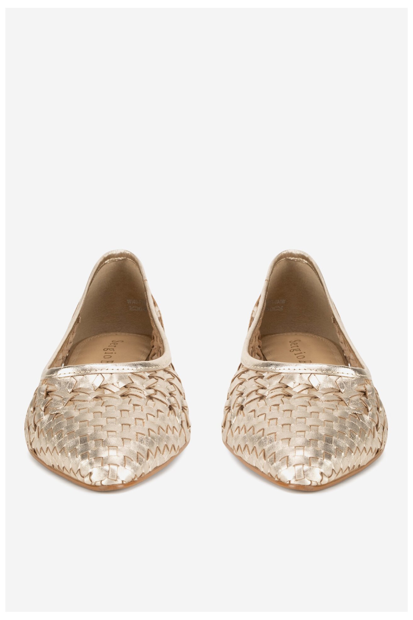 Baleriny Sergio Bardi WI40-F1101-01SB Złoty