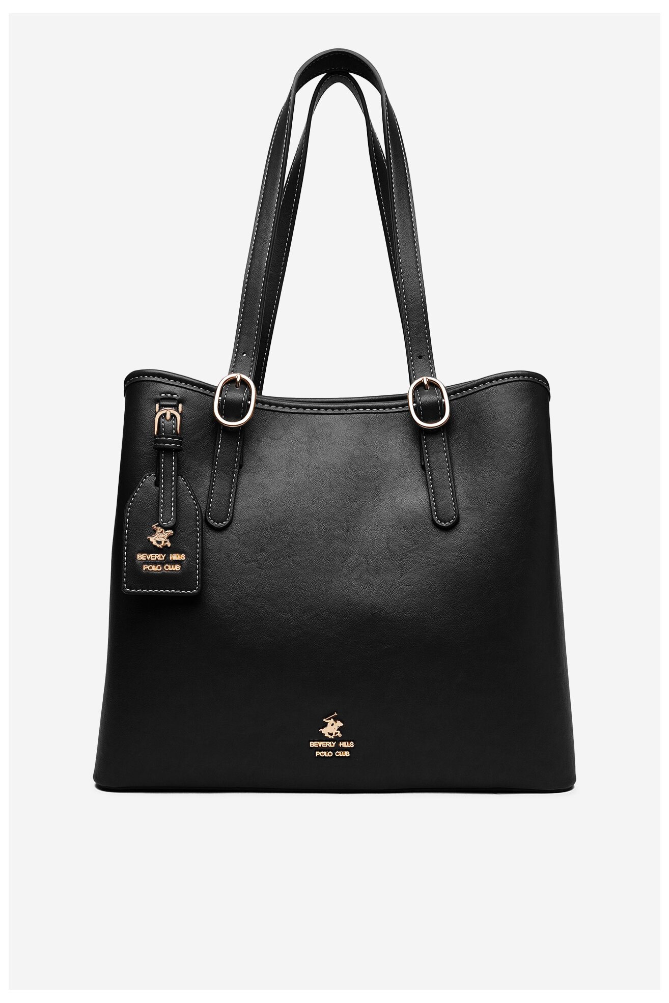 Сумка З Ремінцем Beverly Hills Polo Club EO-BHPC-C-010-09 ЧОРНИЙ