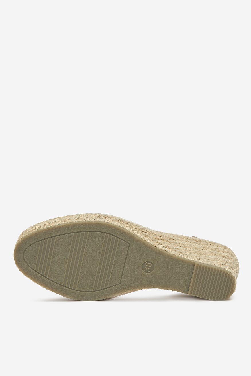DeeZee - Espadryle na koturnie - 5906751098691