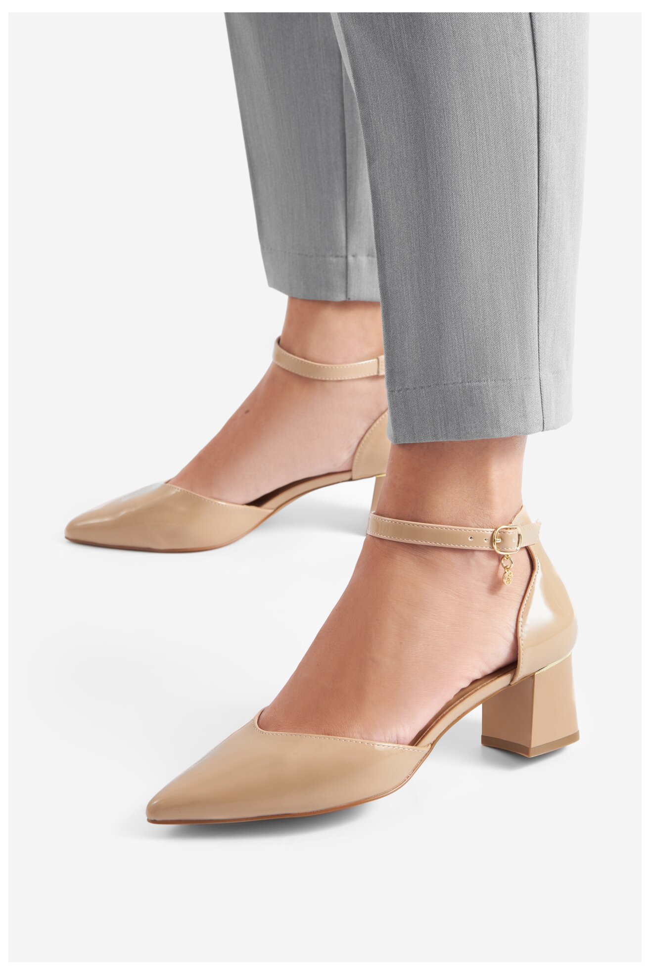 Pantofi cu toc Lasocki WYL3296-3Z BEJ