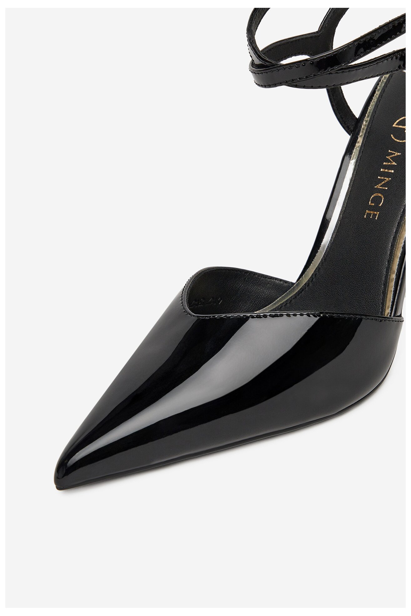 Körömcipő EVA MINGE MONA-SLT1582-2 FEKETE