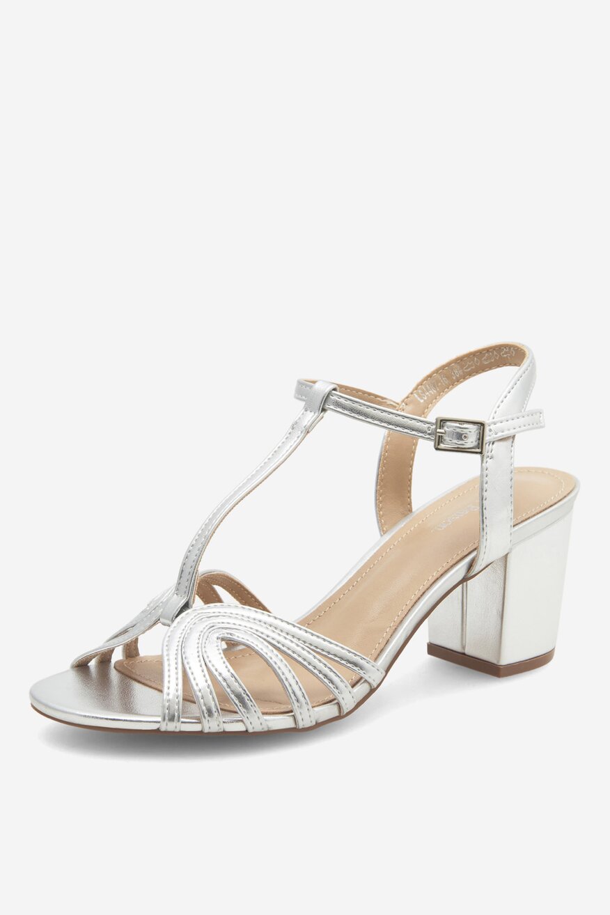 Sandály Clara Barson STŘÍBRNÁ - 5905588307242