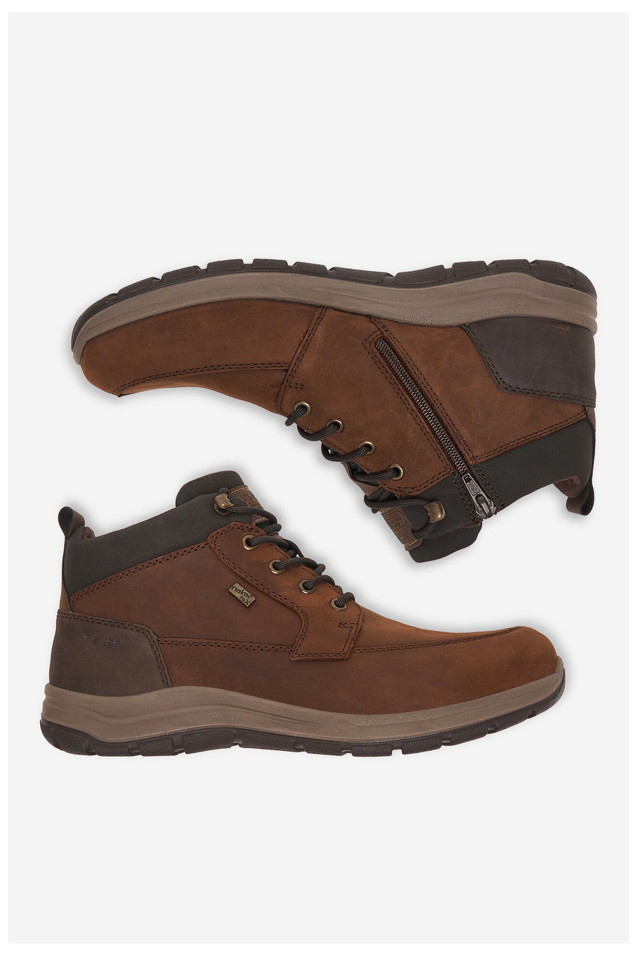Trzewiki Rieker CEO-03630-22 Brązowy