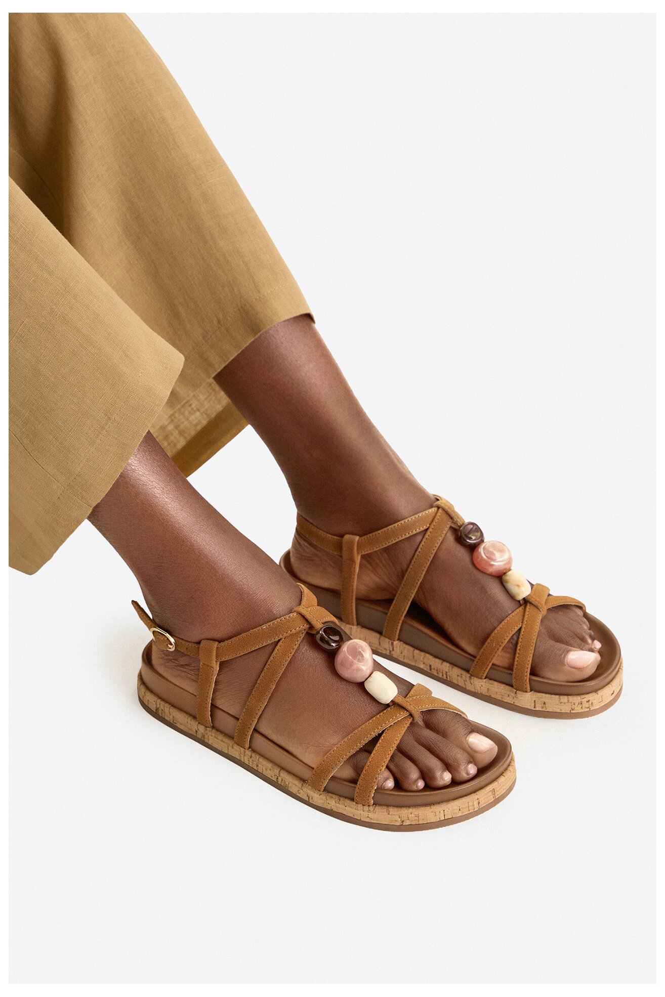 Сандалі Jenny CEO-259-159-01 ВЕРБЛЮЖИЙ