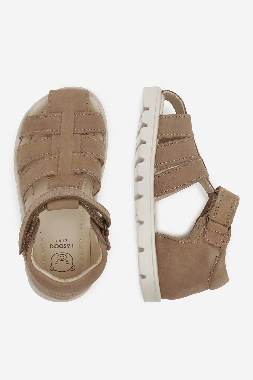
                Lasocki Kids - Sandały zamszowe - 5904862298832