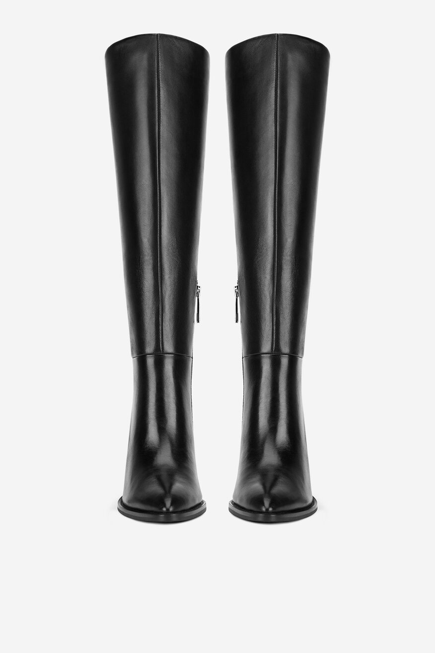 Gino Rossi - Kozaki skórzane - 5905588872795