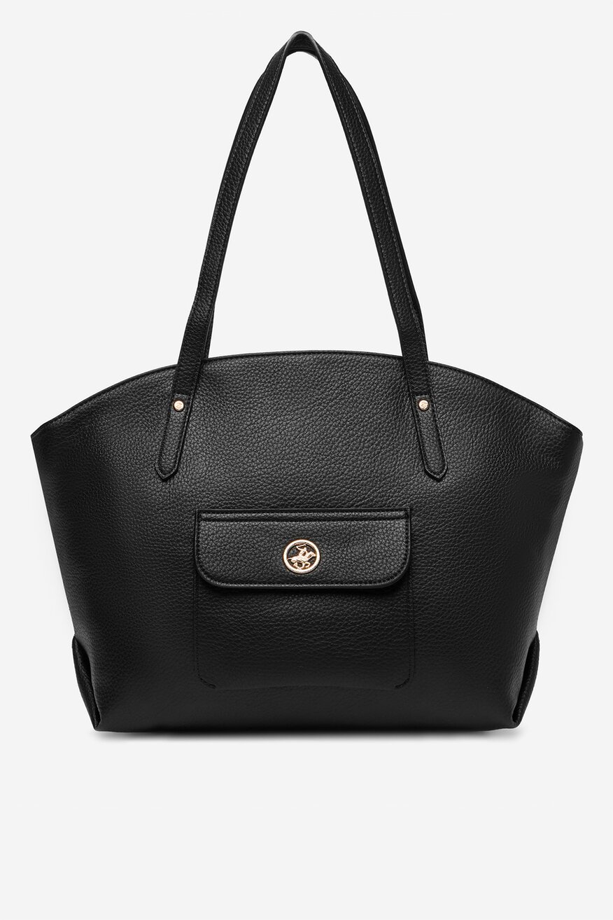 
                Дамска чанта Beverly Hills Polo Club ЧЕРЕН - 5906751599457