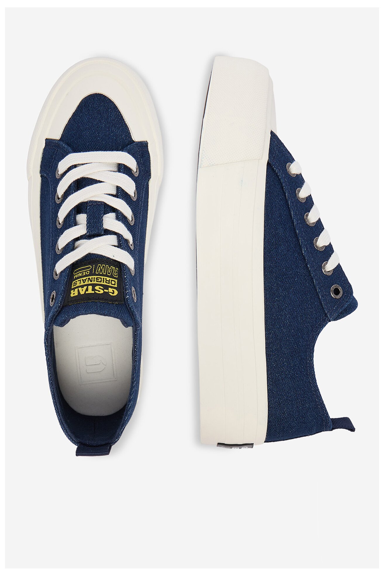 Półbuty G-STAR RAW CEO-GST01 Jeansowy