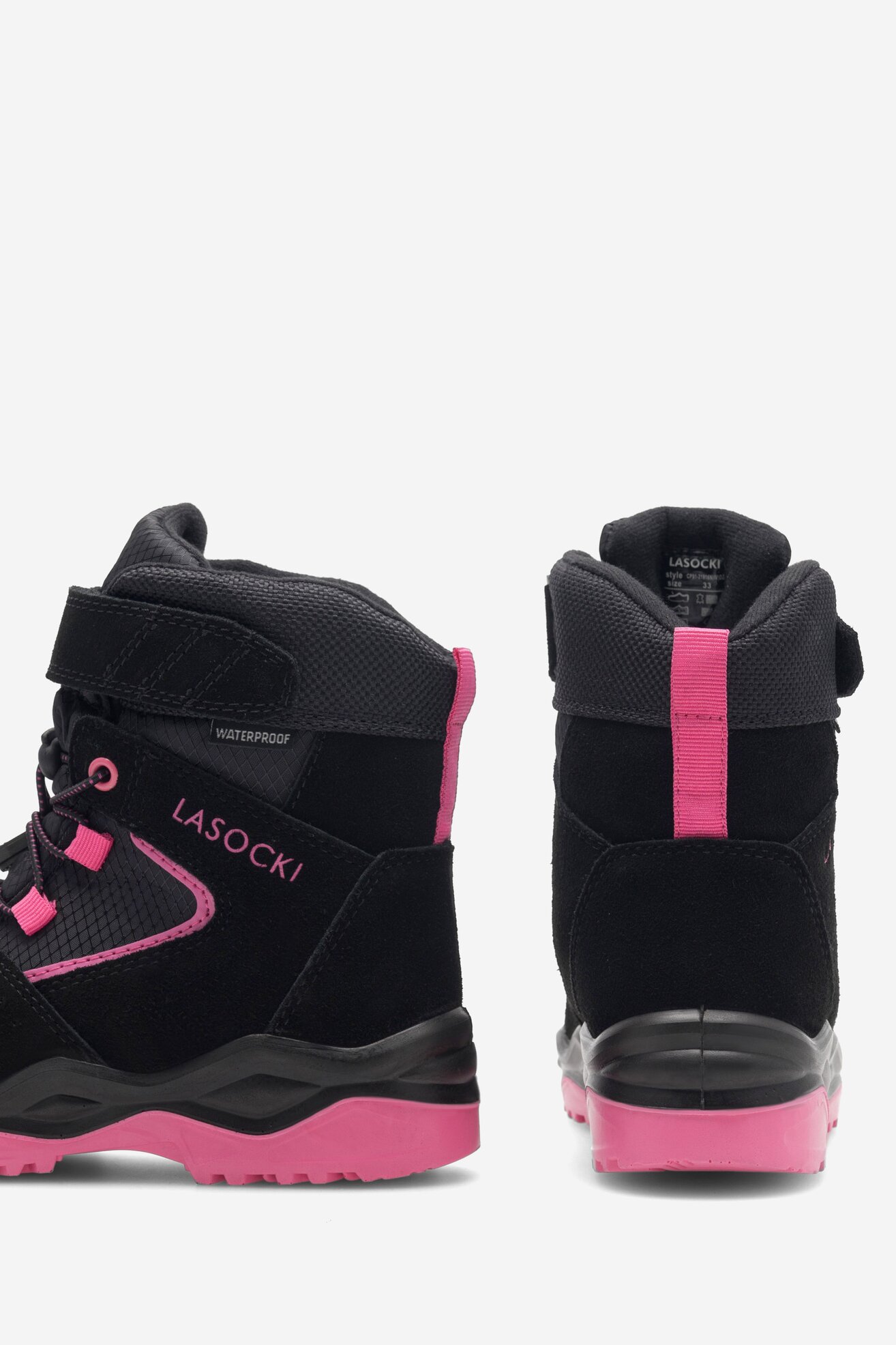 Šněrovací vyšší obuv Lasocki Young CP91-21916N(IV)DZ FIALOVÁ