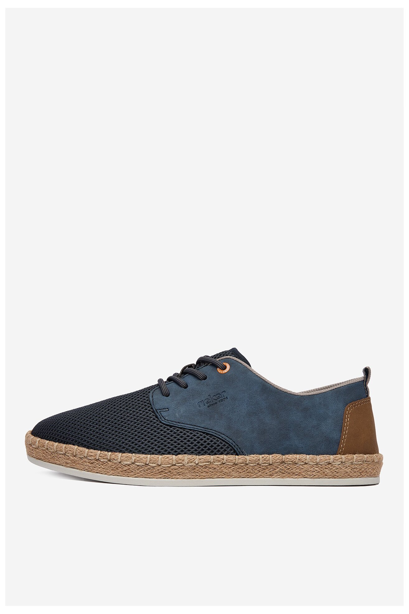 Espadryle Rieker CEO-B2648-14 Jeansowy