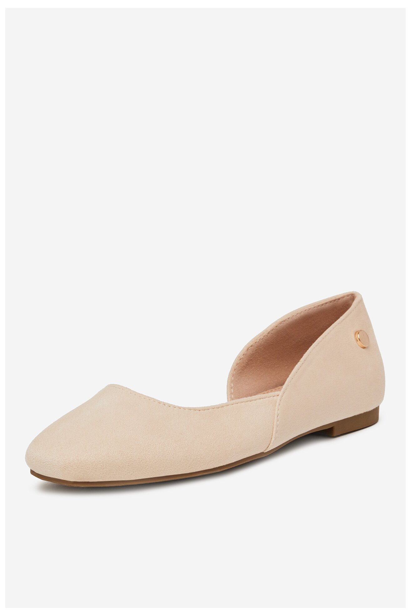 Baleriny DeeZee 9-830-B Beżowy