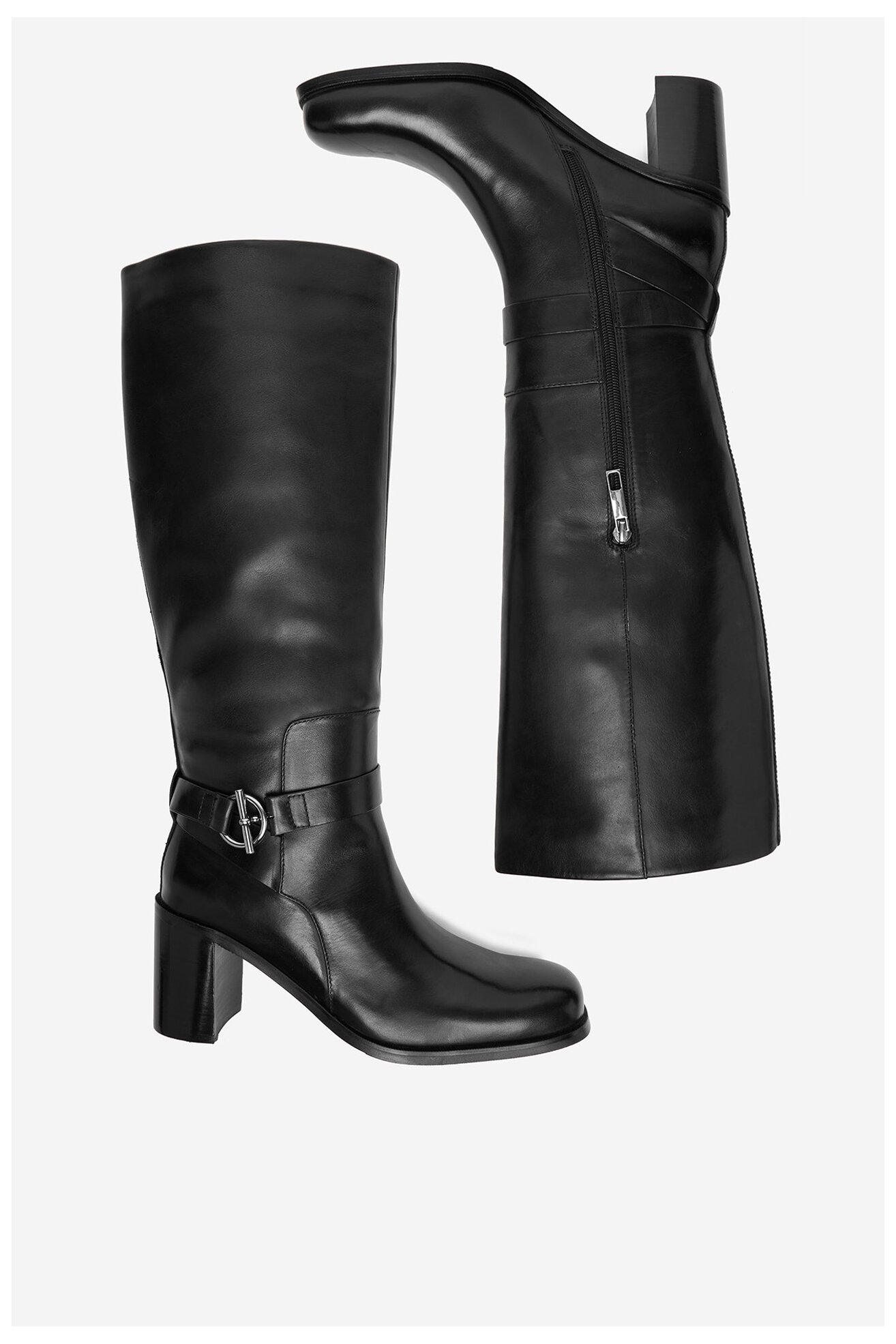 Kozaki Gino Rossi EO-GLC8655C-16-2624 Czarny