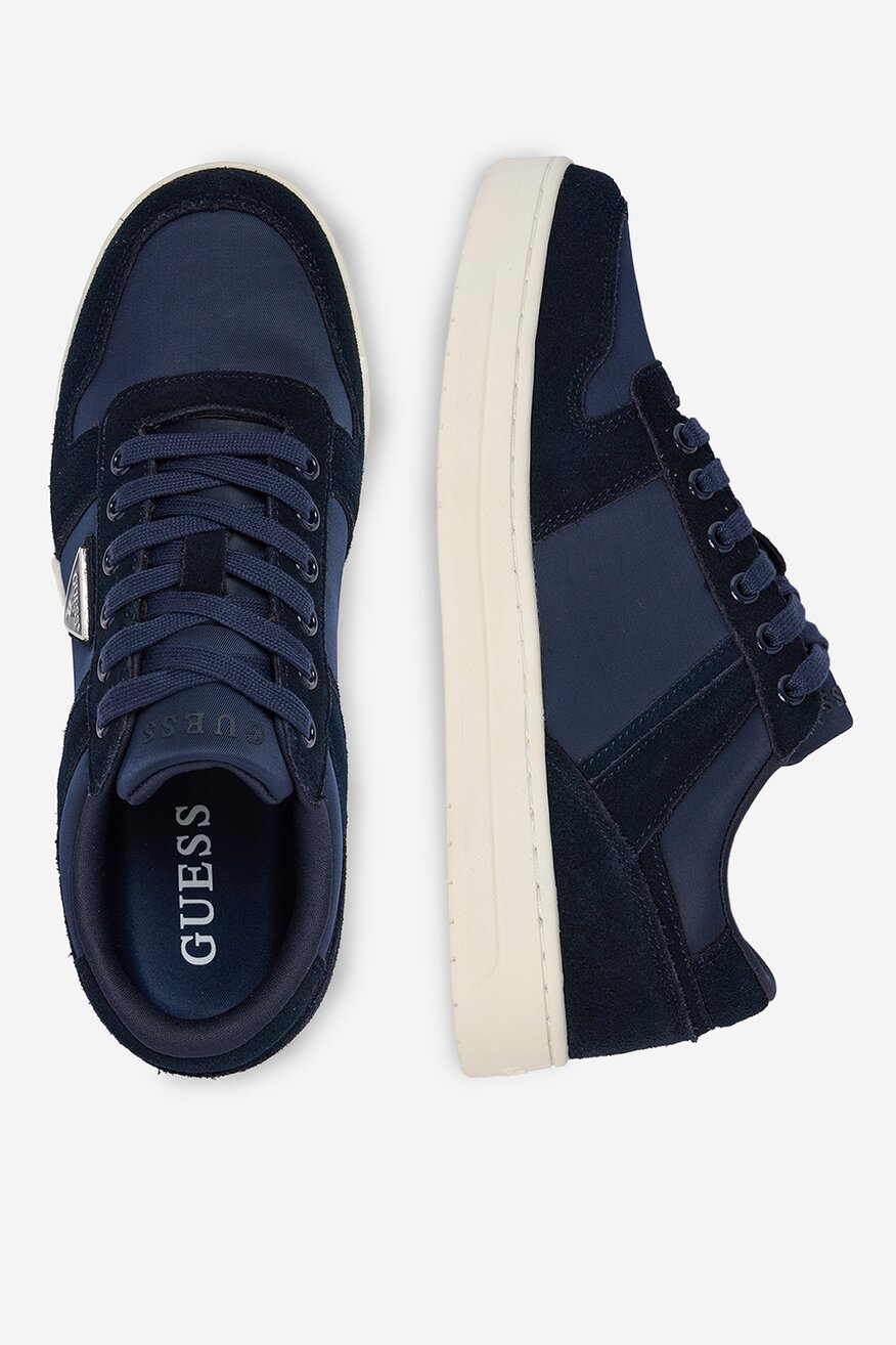 GUESS KIDS - Sneakersy skórzane - 5906751885970