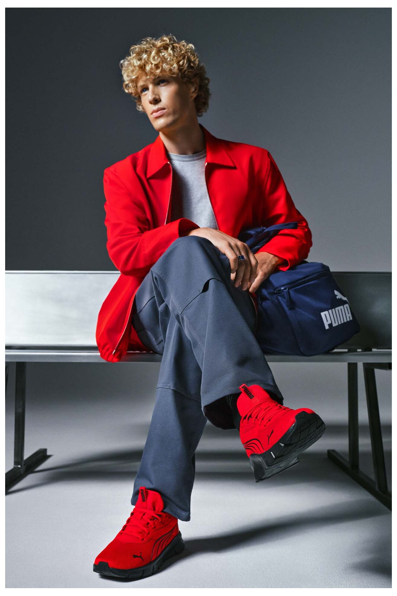 Sportcipő Puma FLEXFOCUS LITE MODERN 31009318 PIROS