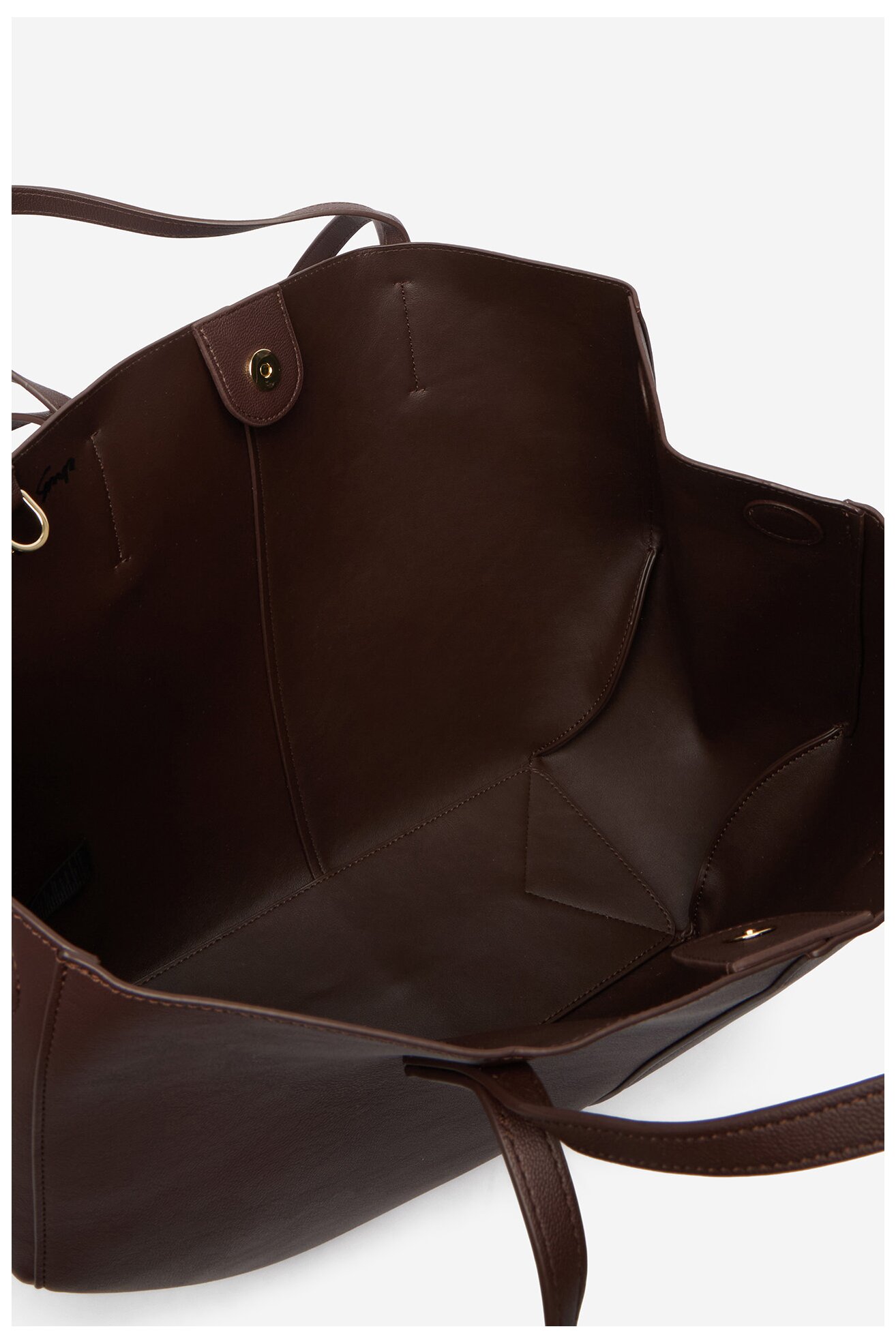 Сумка З Ремінцем Gino Rossi CEO-HADIJA-KY125 ТЕМНО-КОРИЧНЕВИЙ