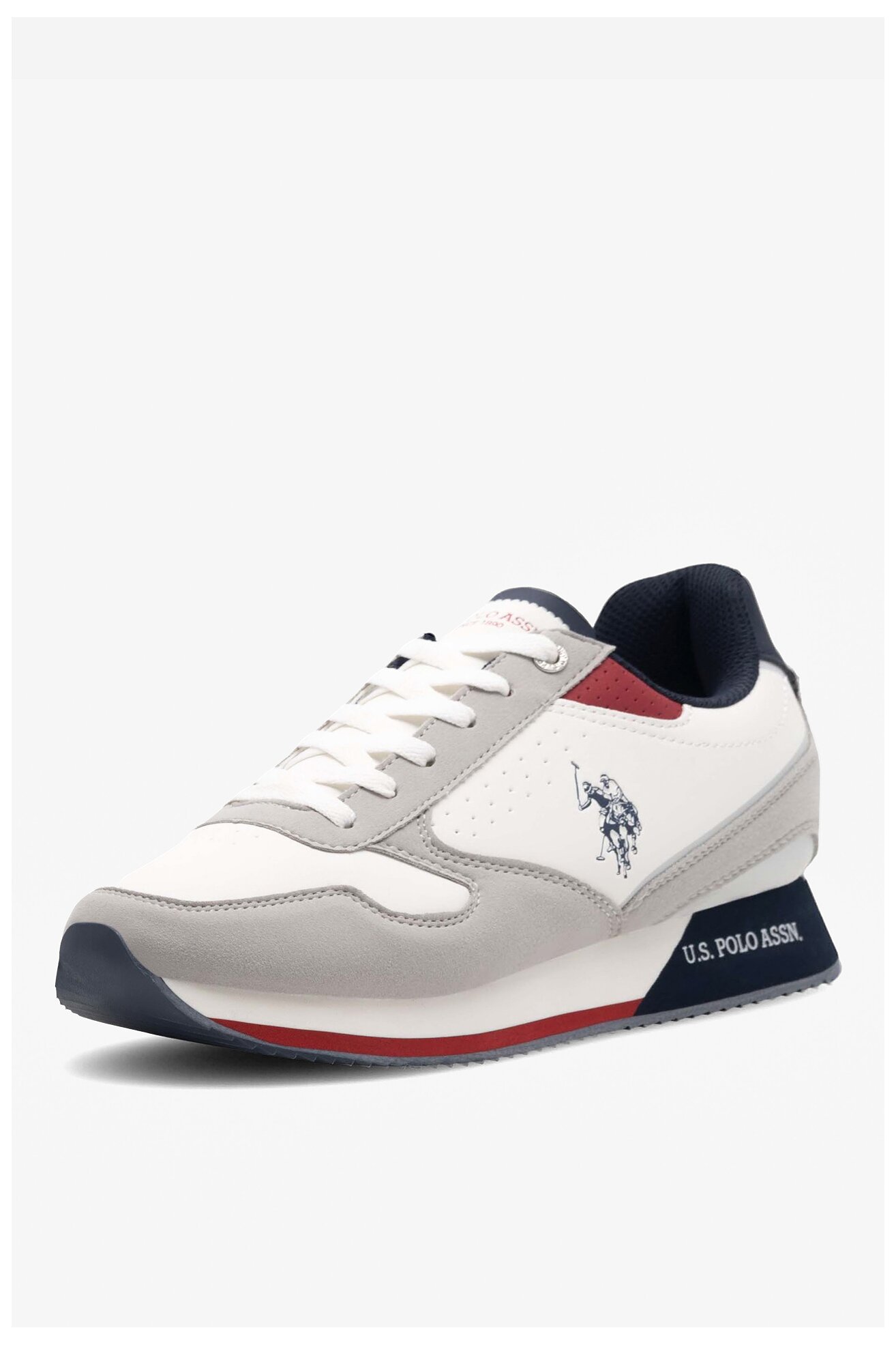Sneakers U.S. POLO ASSN. NOBIL003M/CHY4 Biały