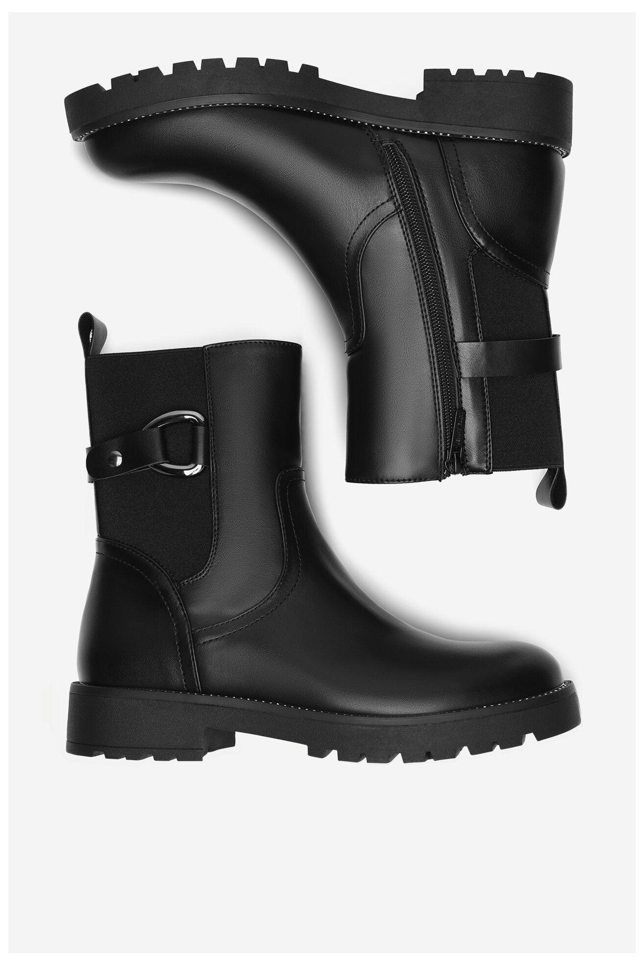 Kratke čizme Jenny Fairy WS5615-10 CRNA