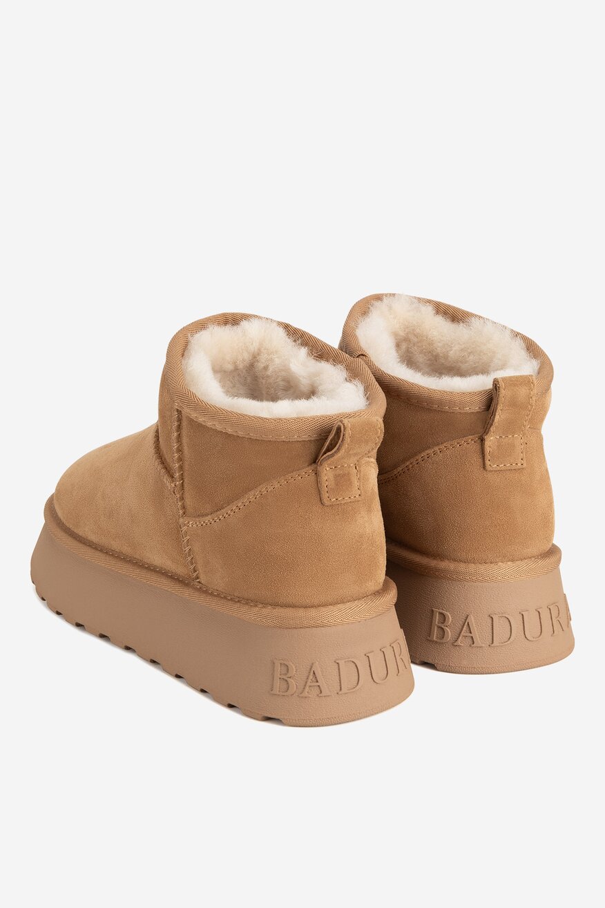 
                Badura - Śniegowce zamszowe ocieplane - 5905588957461