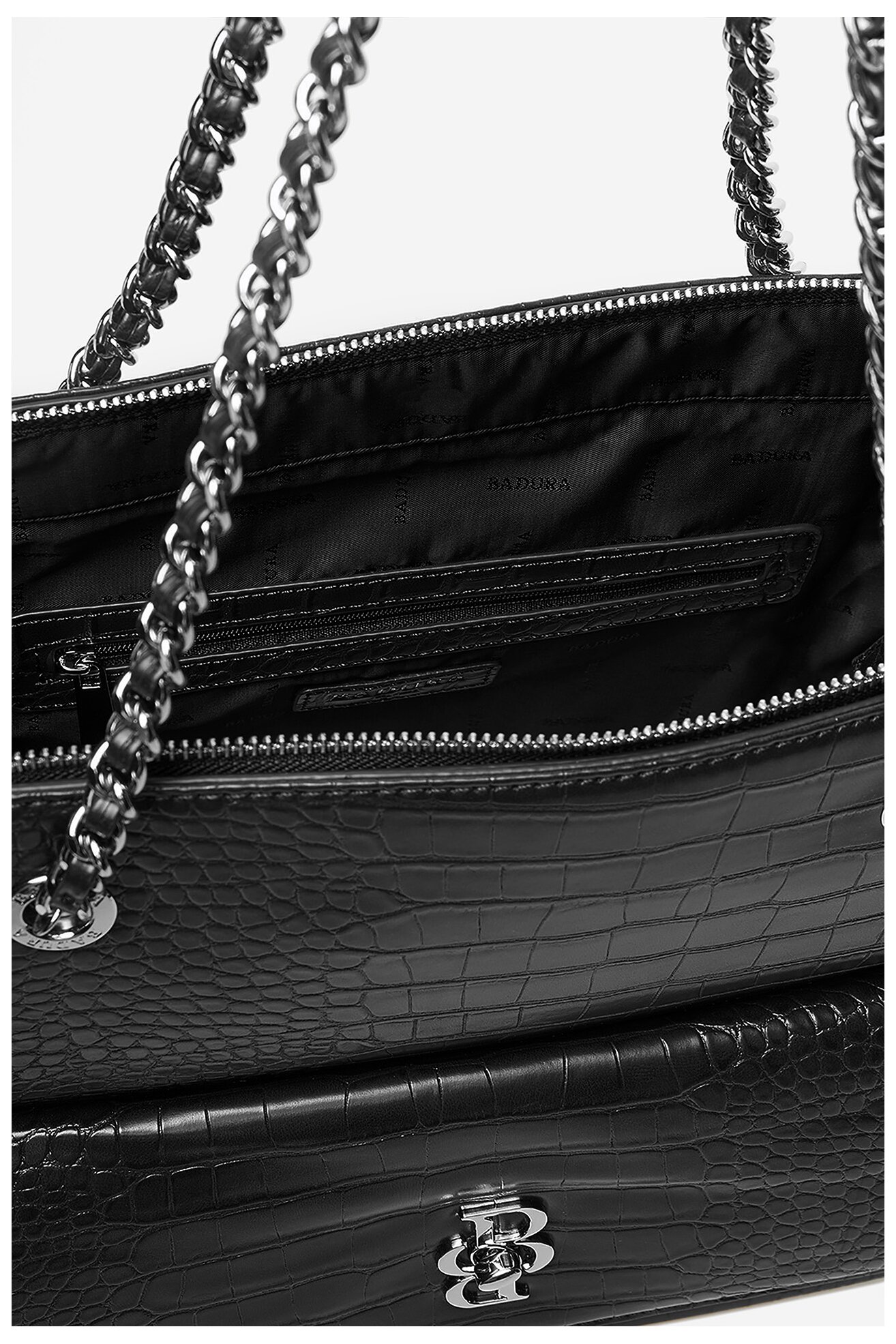 Kézitáska Badura C-ALANA-LDA7976 FEKETE