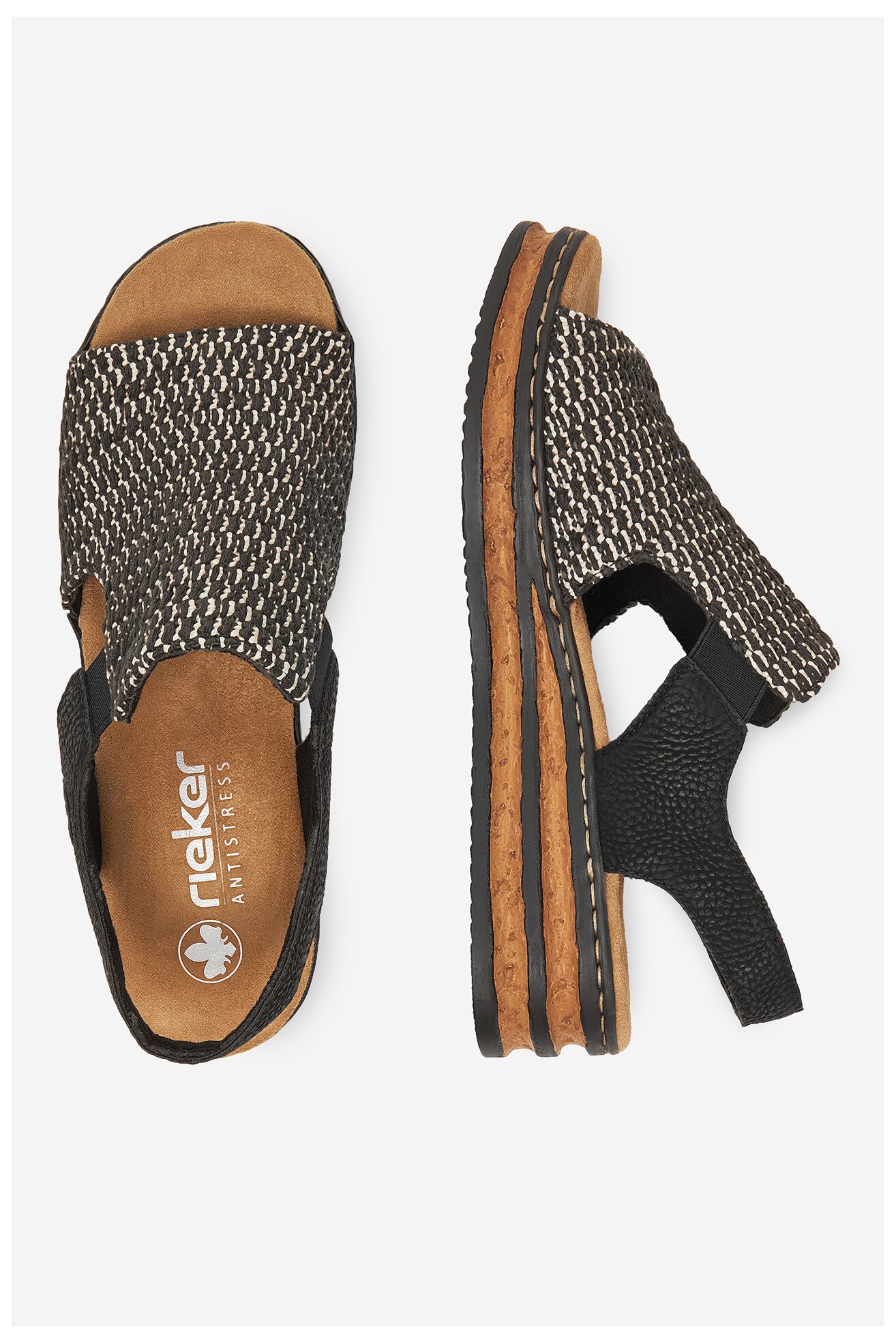 Sandały Rieker 62971-00 Czarny