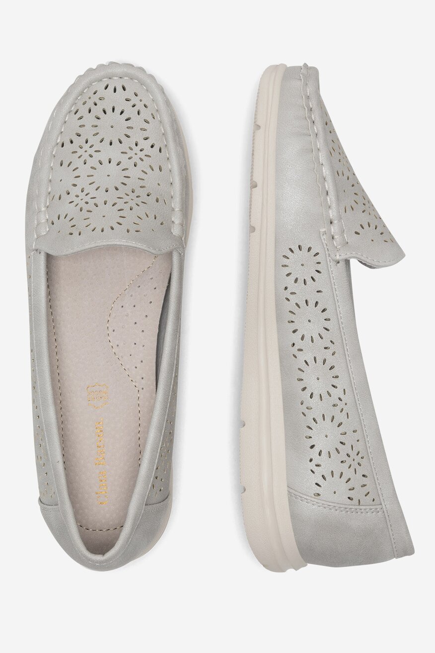 Mokaszin Clara Barson SZÜRKE - 5905588483915