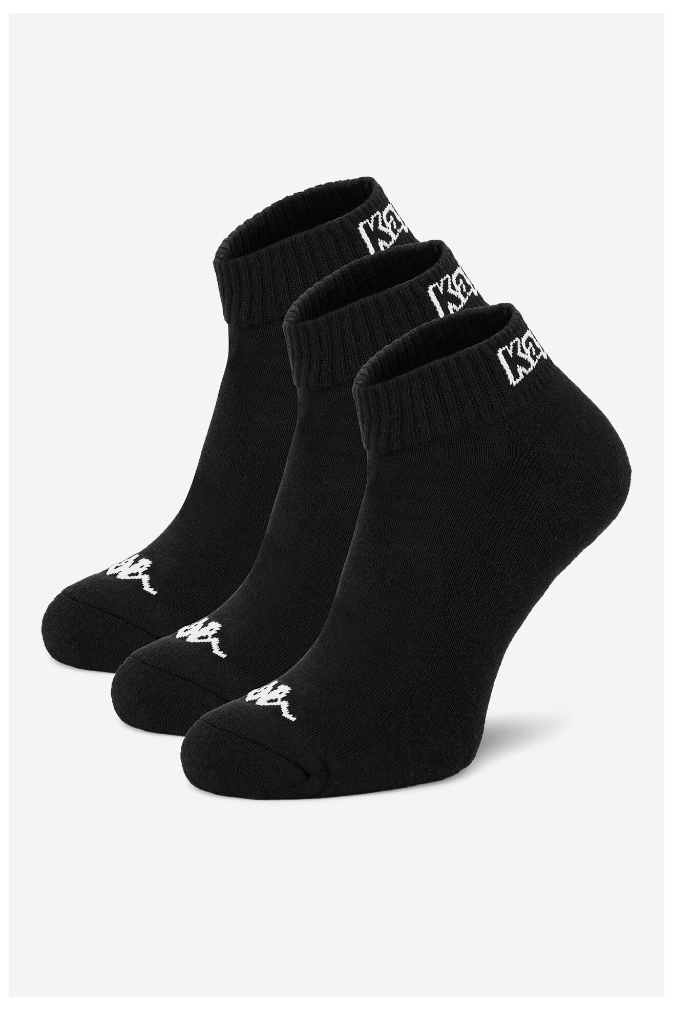 Soseste Kappa KR_GOAL_SS25 (3-PACK) NEGRU