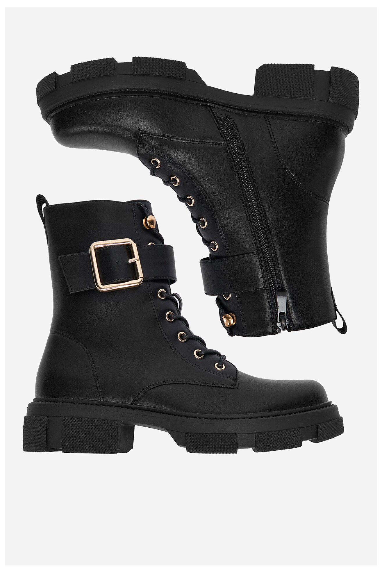 Trzewiki DeeZee HX21050-16 Czarny