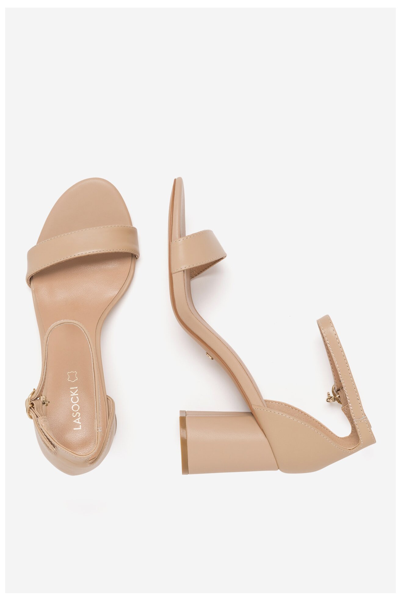 Sandały Lasocki POLT WYL3402-4ZA Beżowy