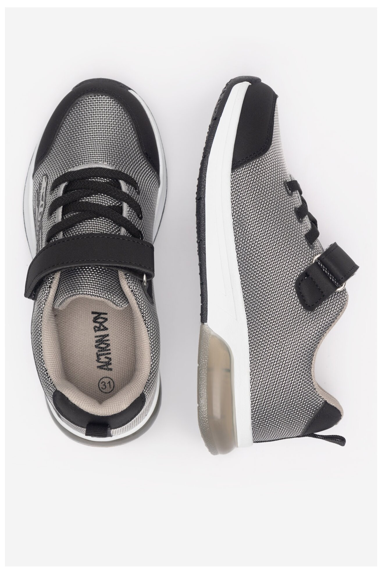 Sneakerși Action Boy AVO-2818-005 GRI