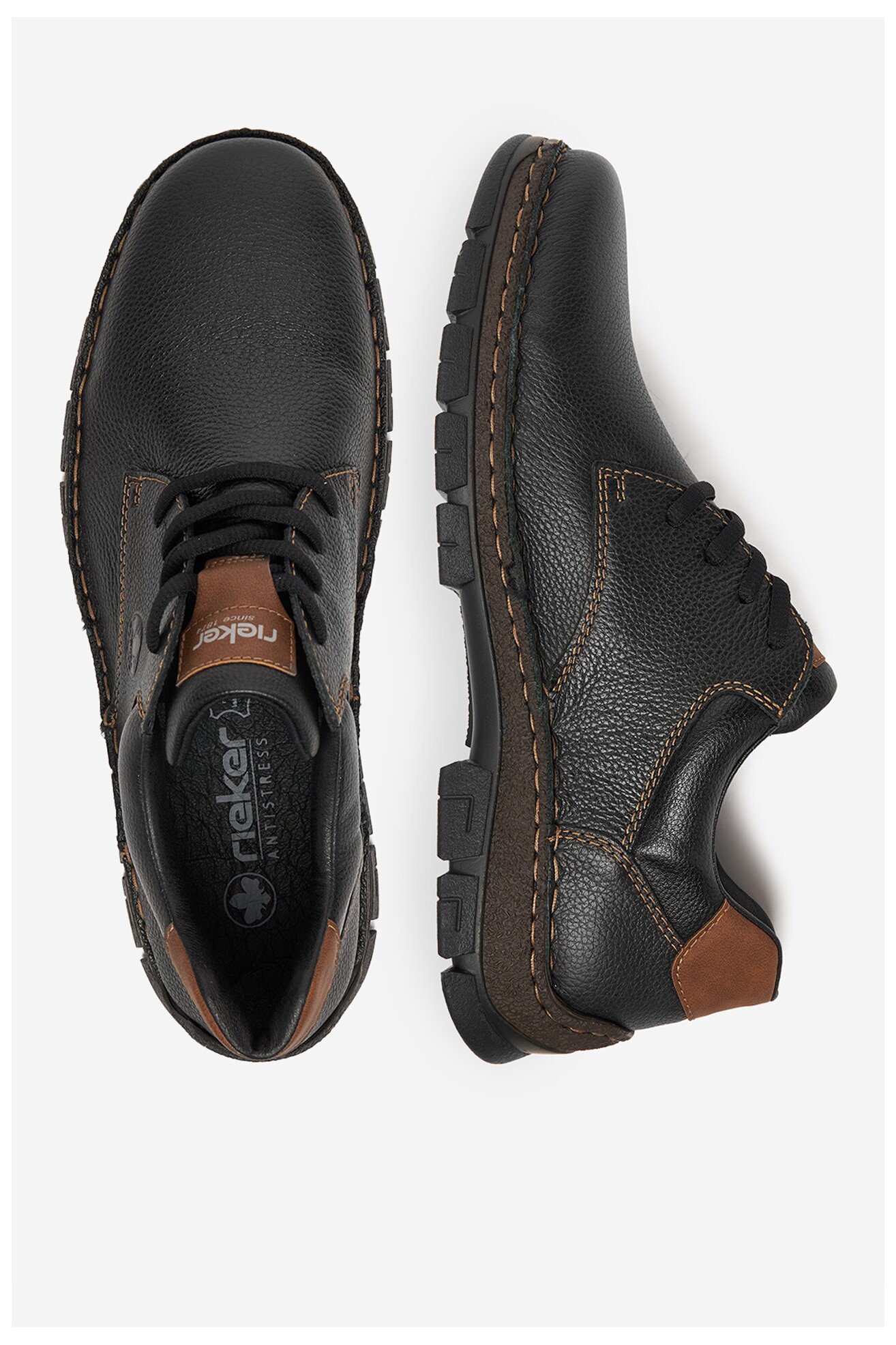 Pantofi casual Rieker 12213-00 NEGRU