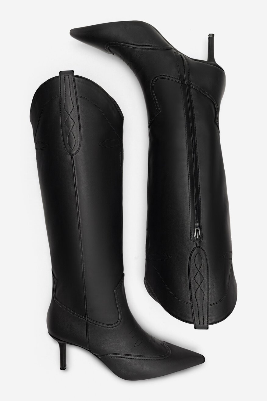 NINE WEST - Kowbojki na szpilce - 5905588143789