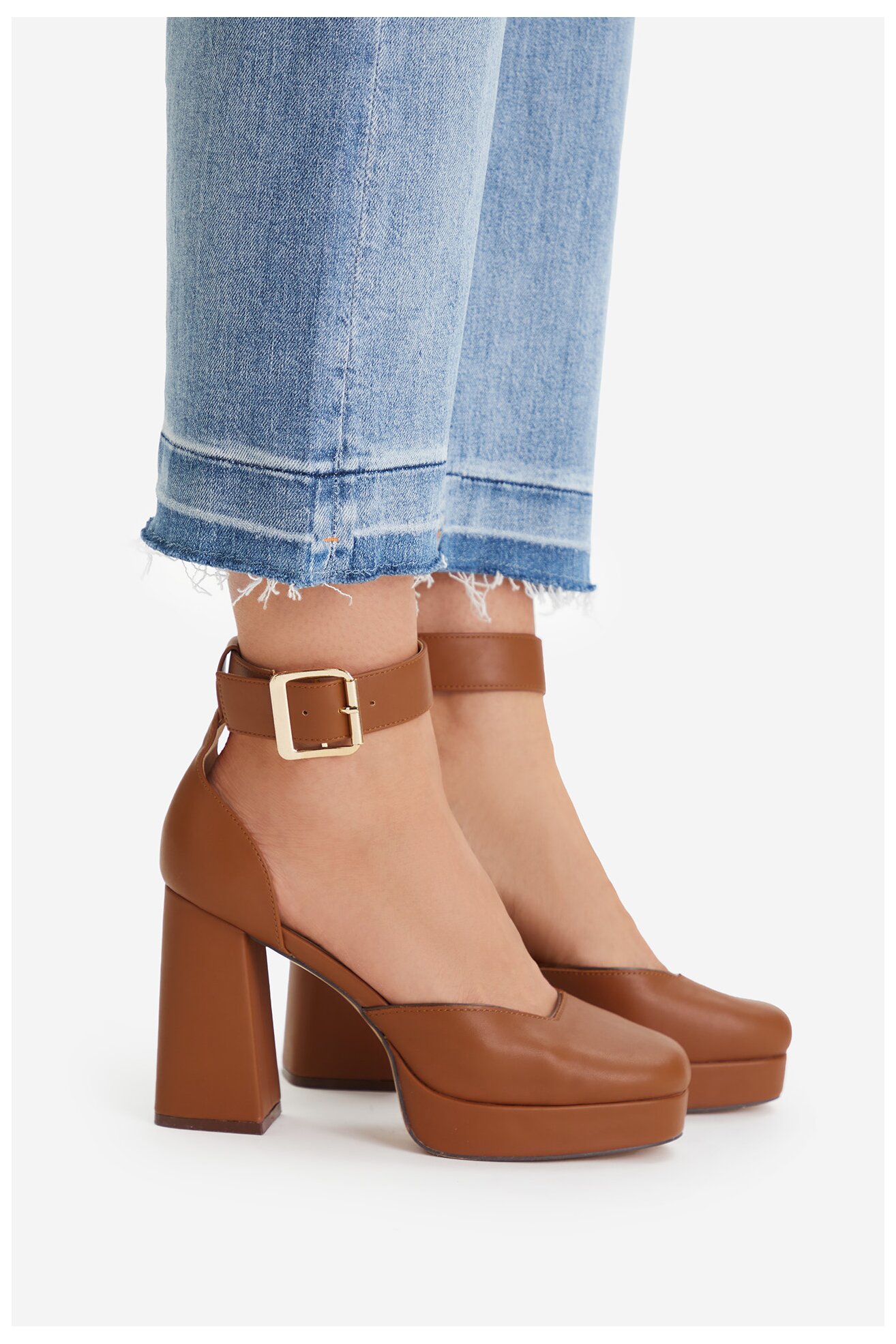 Czółenka DeeZee CEO-CD25-178-1 Camel