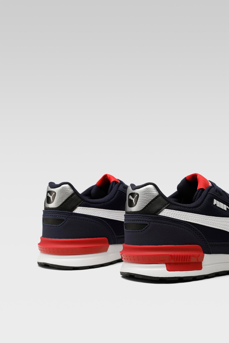 
                Puma - Obuwie sportowe granatowe sznurowane - 5903698840383