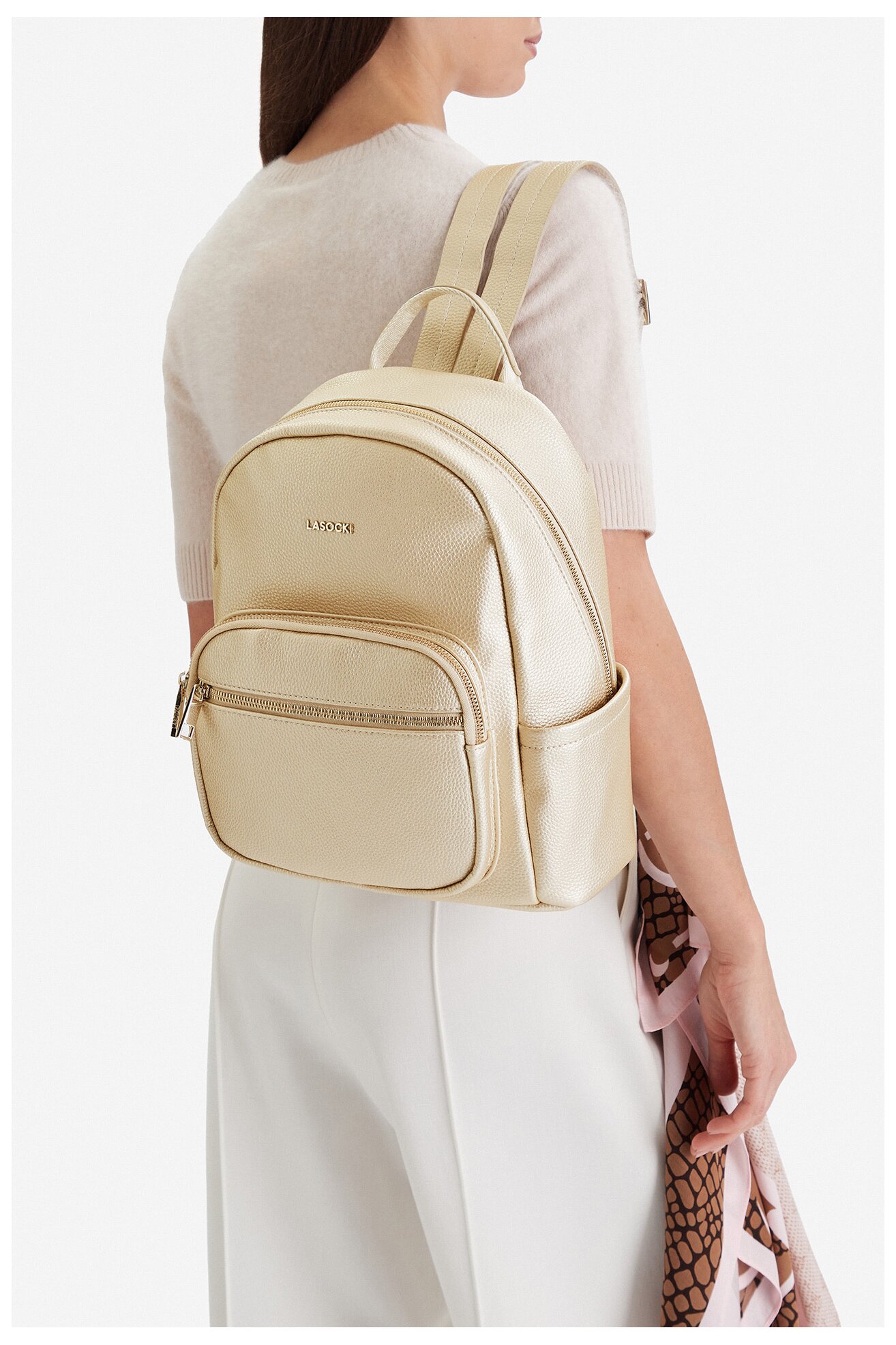 Hátizsák Lasocki CEO-LSK-L-015-09 ARANY