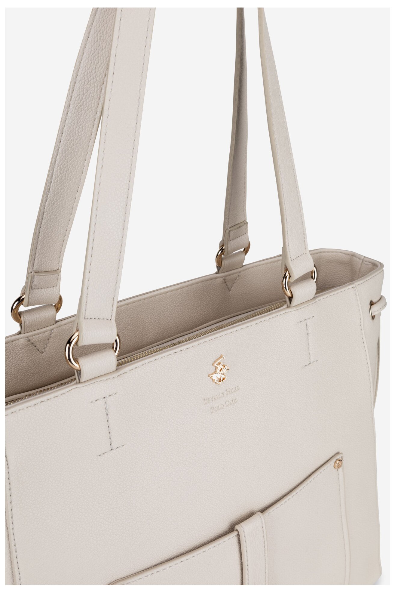 Дамска чанта Beverly Hills Polo Club BHPC-C-015-07 БЯЛ