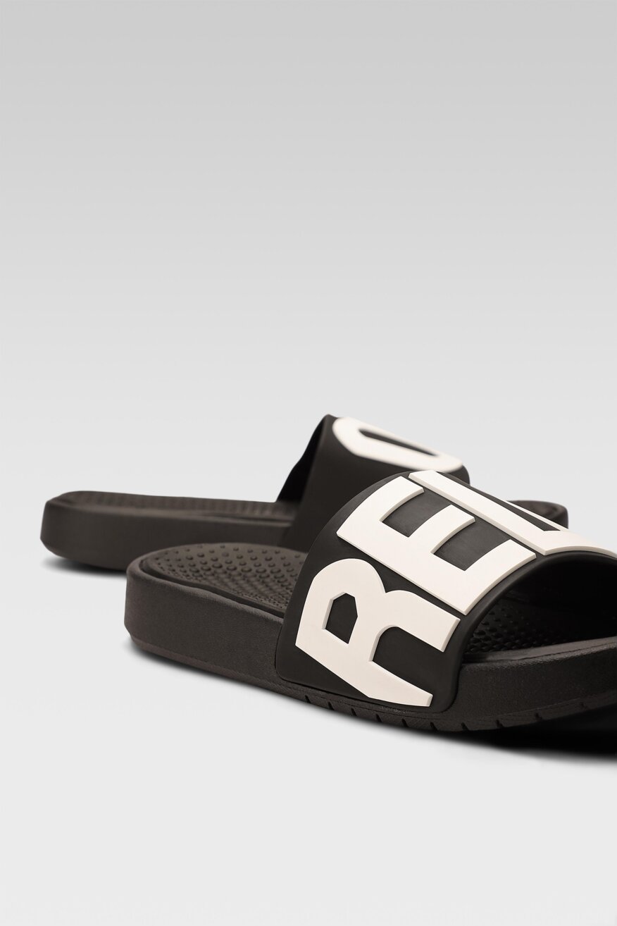 Coqui - Klapki basenowe czarne - 5903698487175