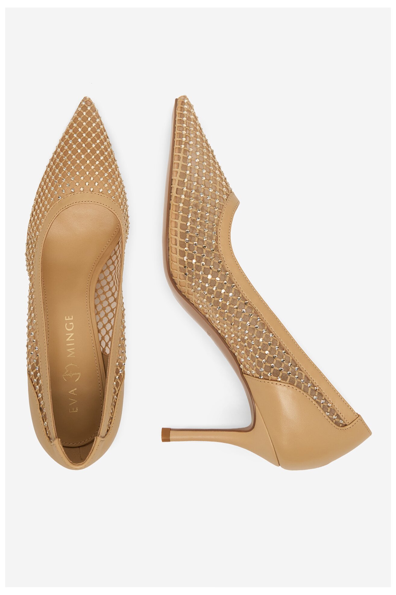 Czółenka EVA MINGE EO-LOREL-V2019-1-2 Beżowy