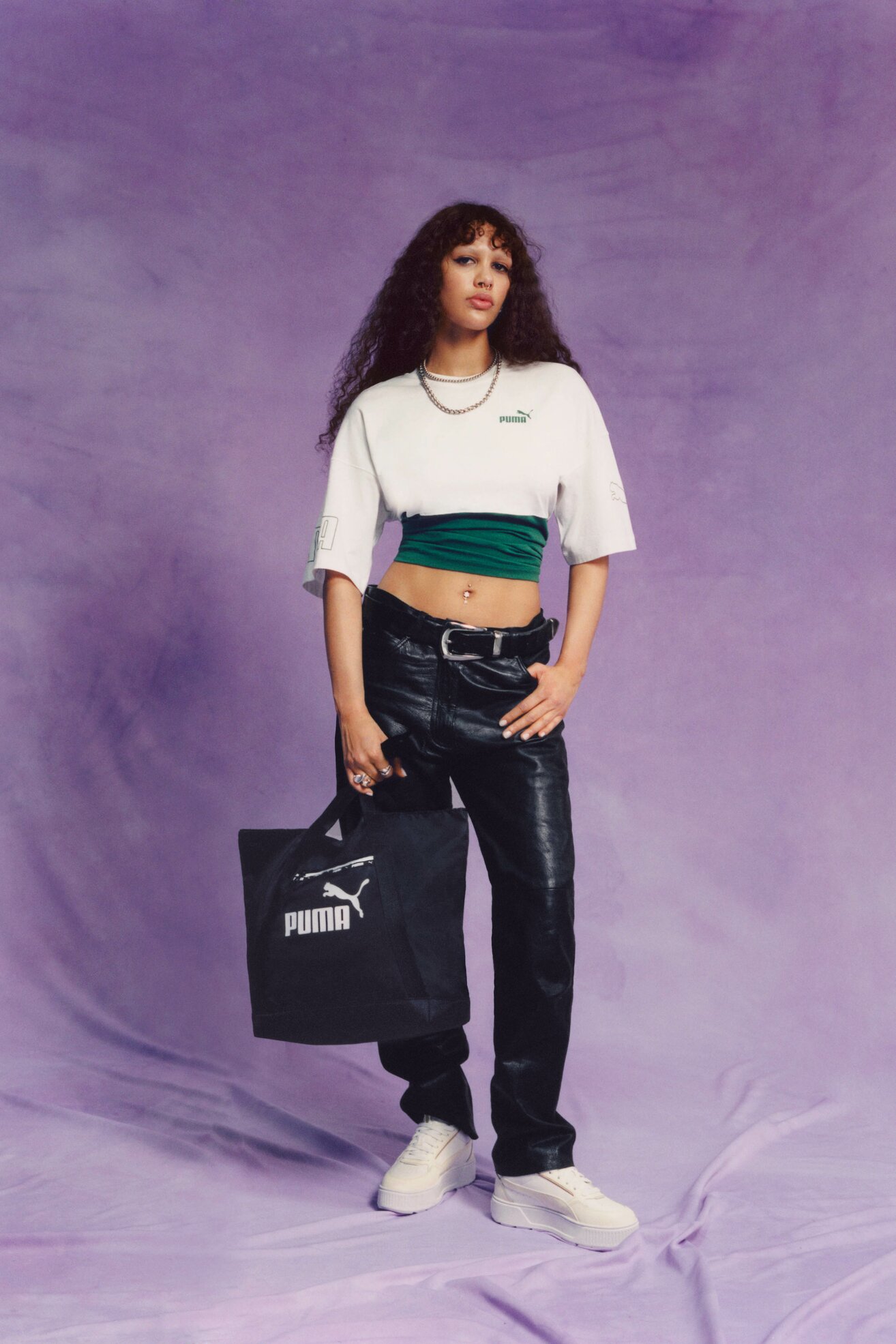 Torebka Puma CORE BASE SHOPPER 7946501 Czarny