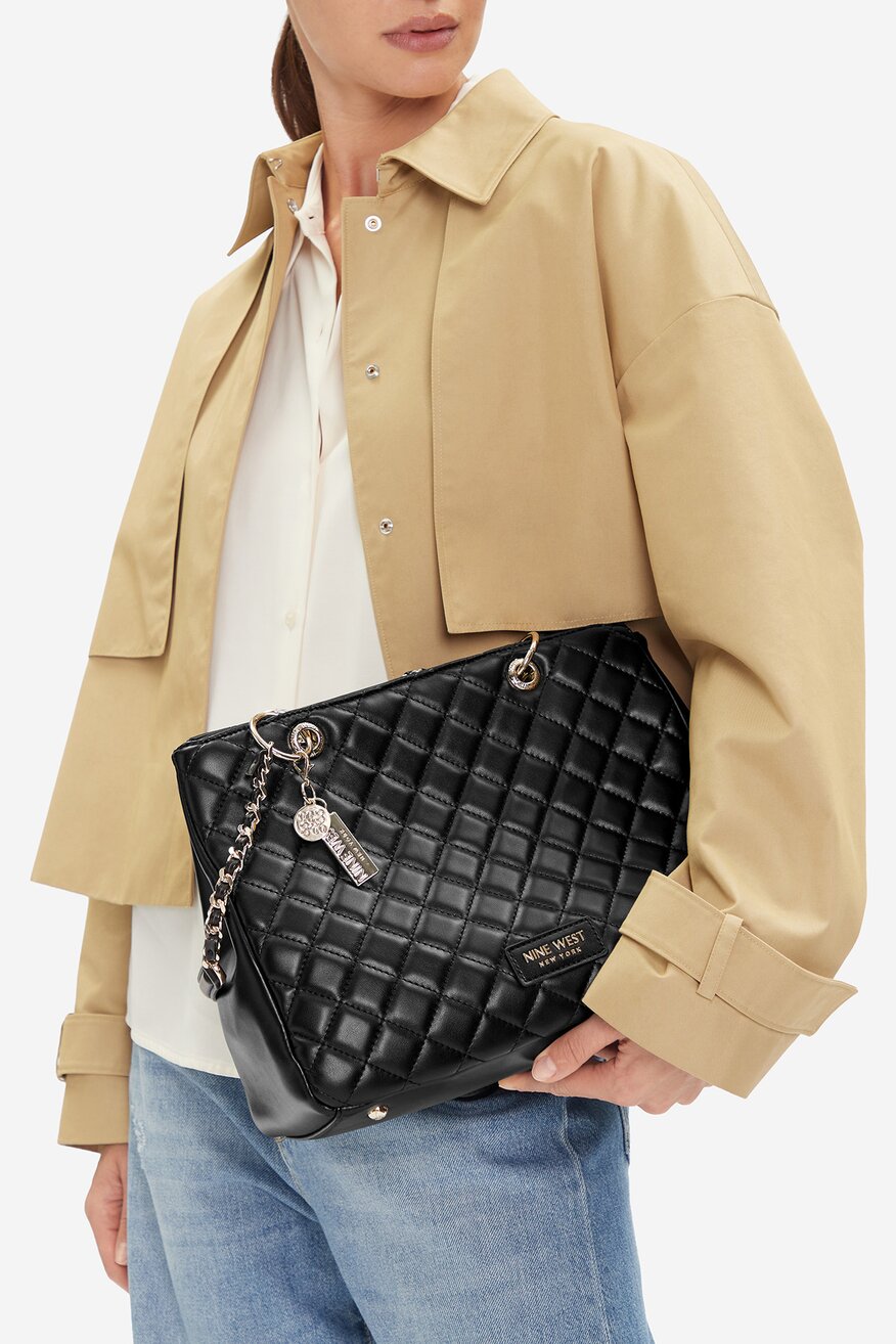 Kézitáska NINE WEST FEKETE - 5906751370049