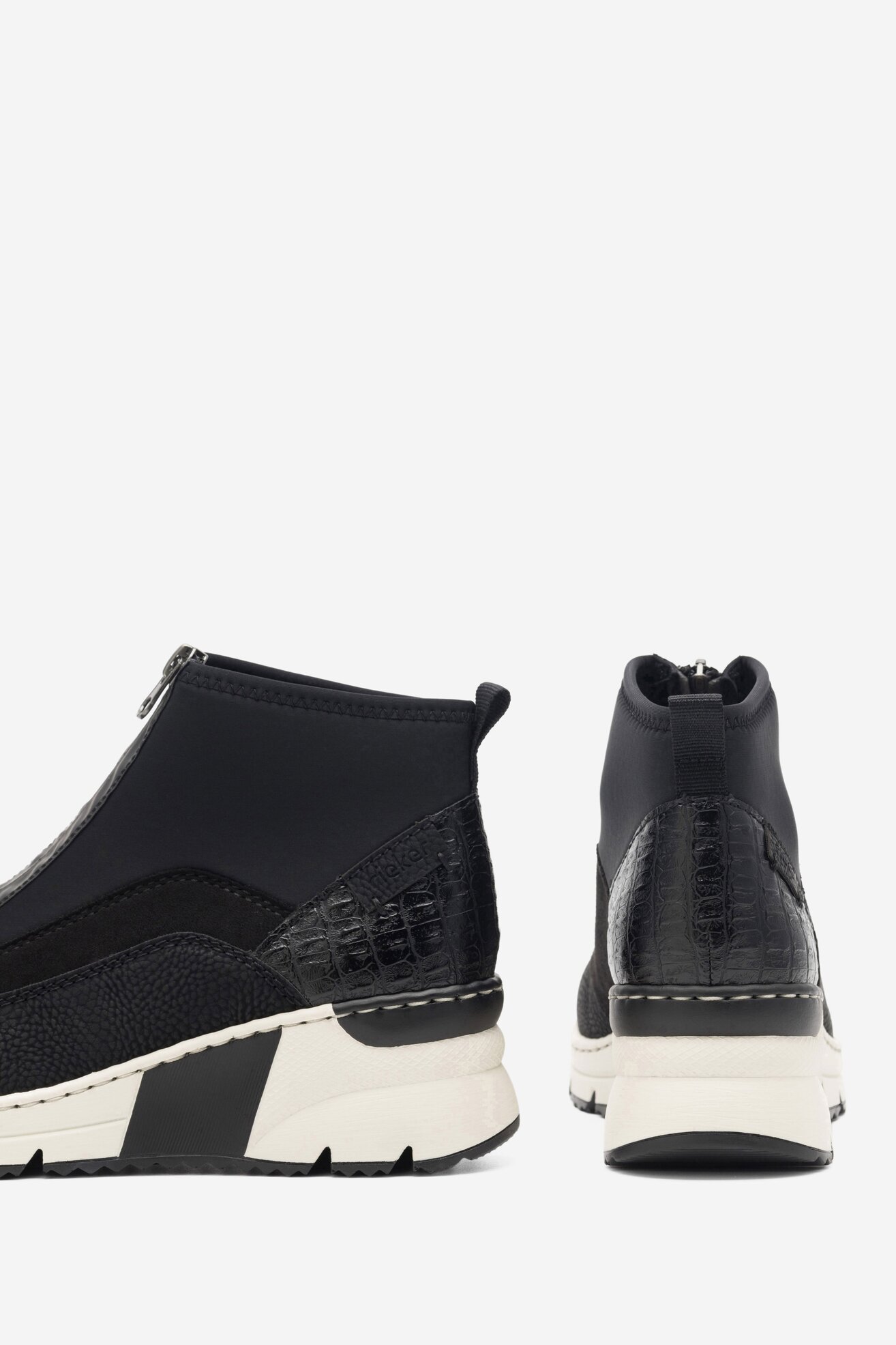 Bokacsizma Rieker N6352-00 FEKETE