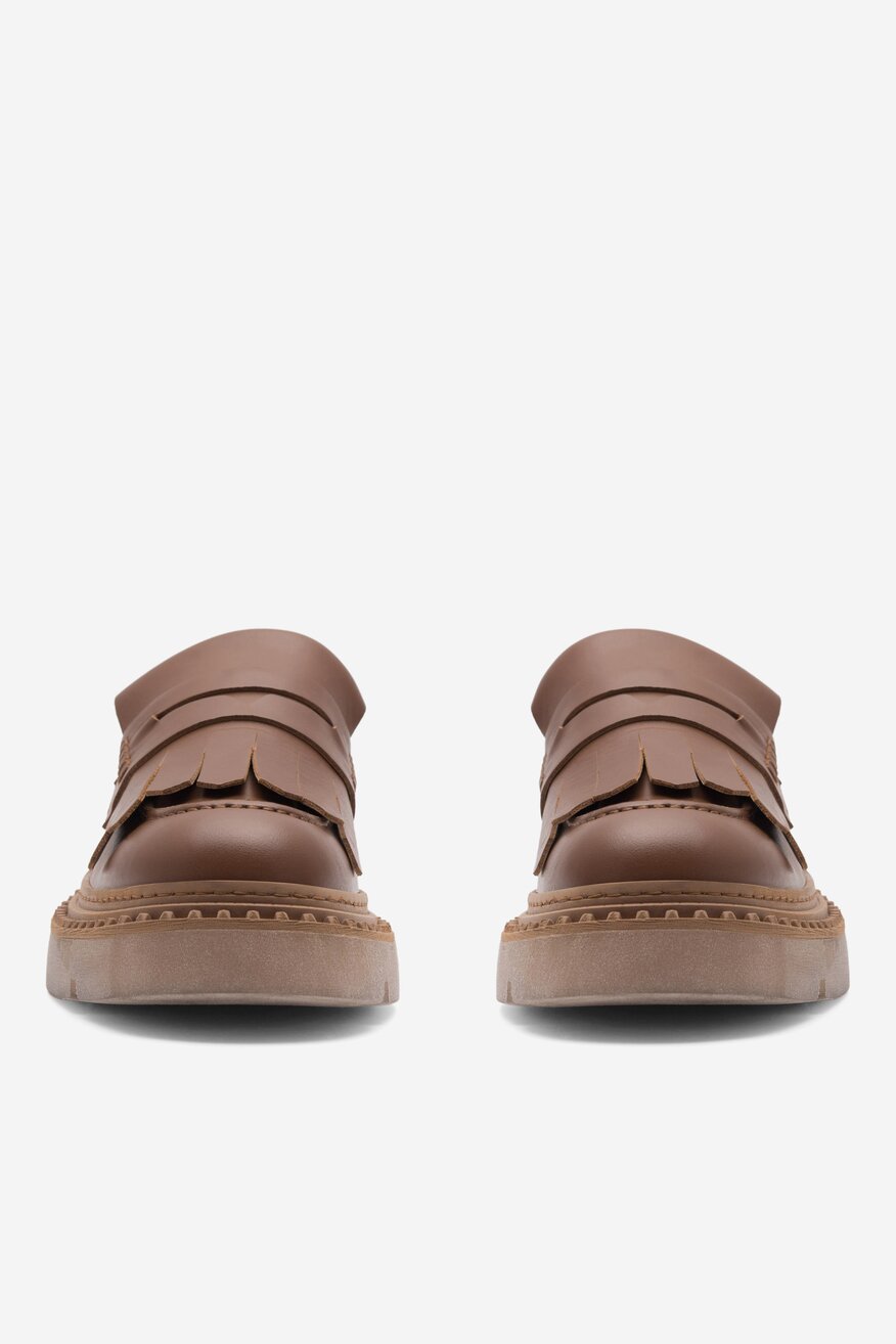 Badura - Loafersy skórzane - 5905588045199