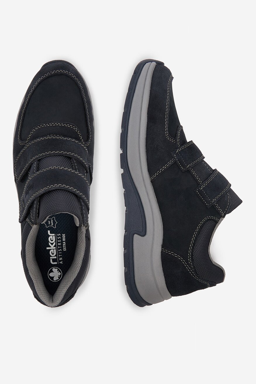 Rieker - Sneakersy zamszowe - 2230083232823