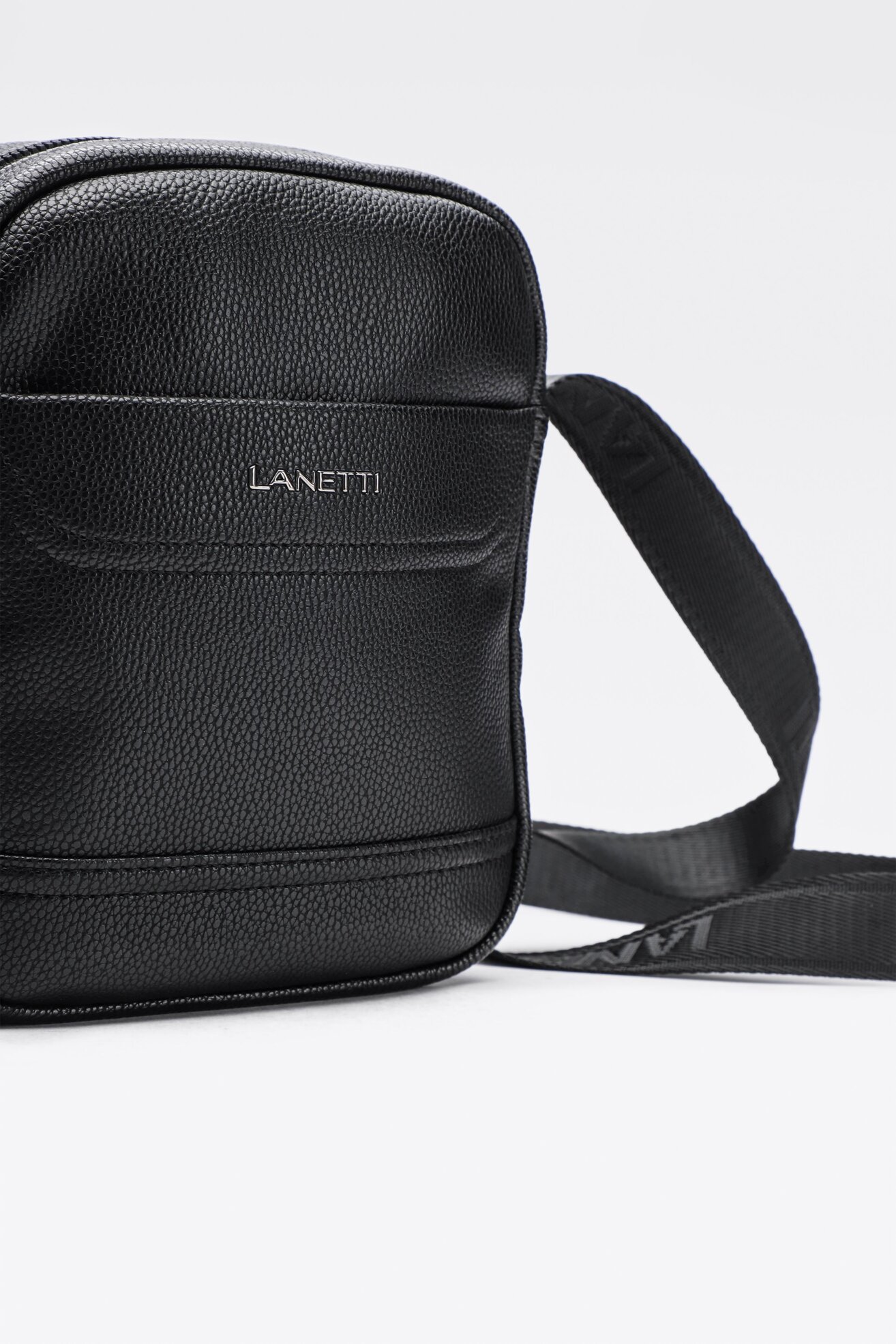 Torba męska Lanetti BMR-U-026-10-05 Czarny
